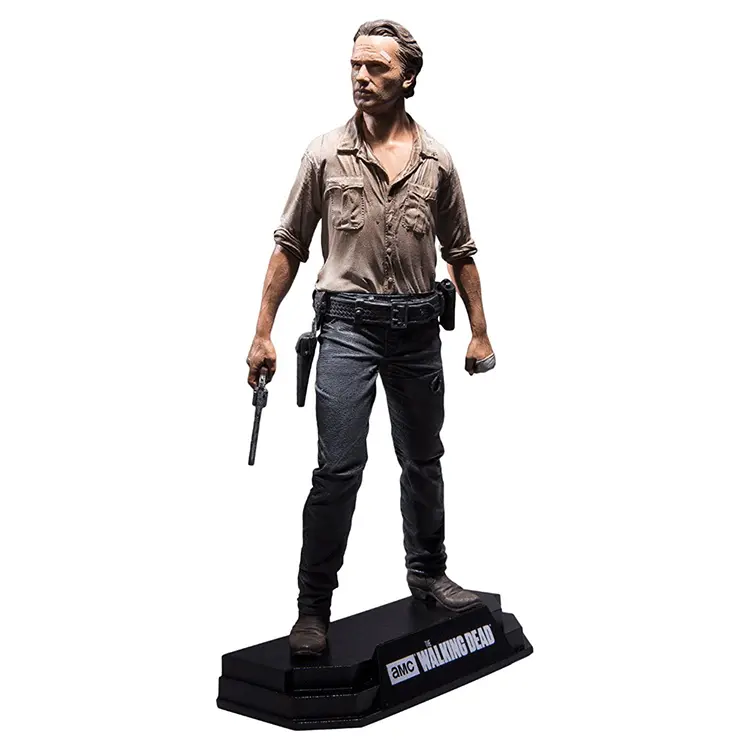 Movie The Walking Dead Characters Rick Daryl Negan PVC Action figure Collectible Model Toys - Image 2