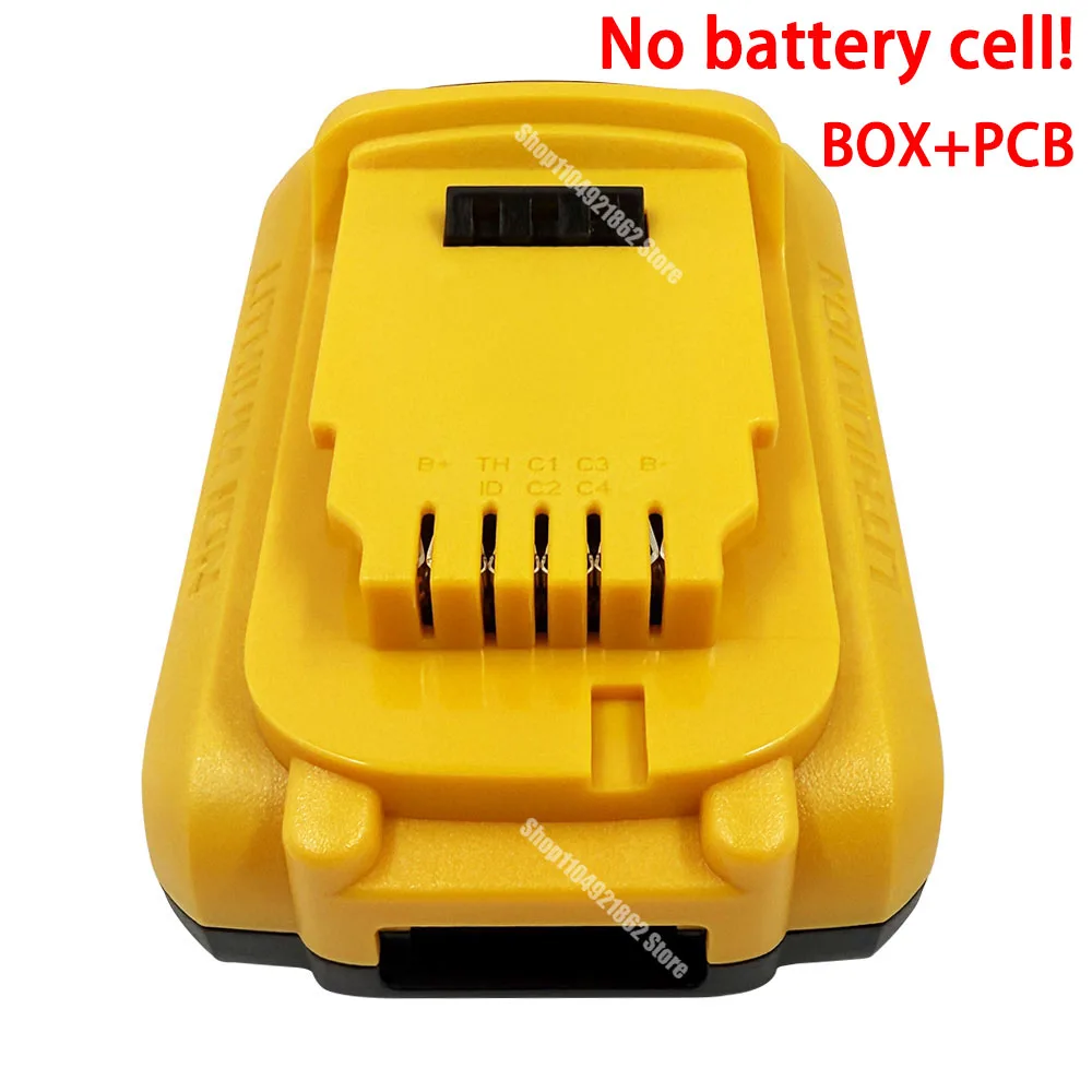 Elektrowerkzeug Lithium-Batterie-Schutzplatine PCB für Dewalt 18 V 20 V DCB200 5 x 21700 Li-Ionen-Batteriegehäuse Box Shell-Gehäuse – Detail 3