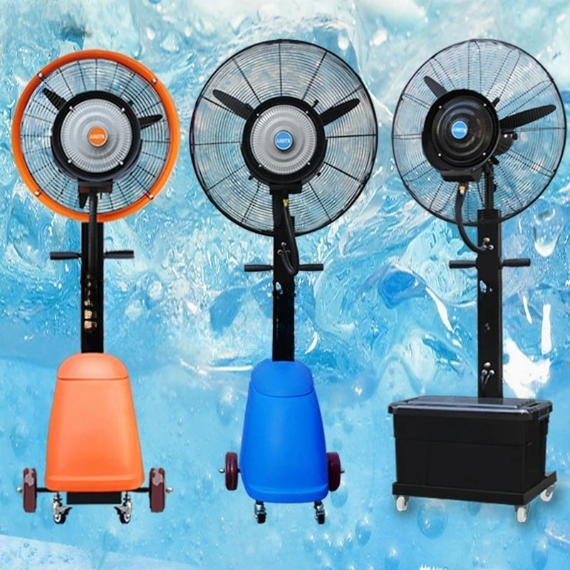 Spray fan industrial outdoor restaurant commercial, cool cooling, humidification, dust removal, cold water fog, large electric