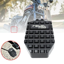 Extensión de Pedal de palanca de freno trasero de aleación de aluminio CNC para motocicleta, extensor de almohadilla de clavija de freno trasero para Honda CMX1100 Rebel 1100