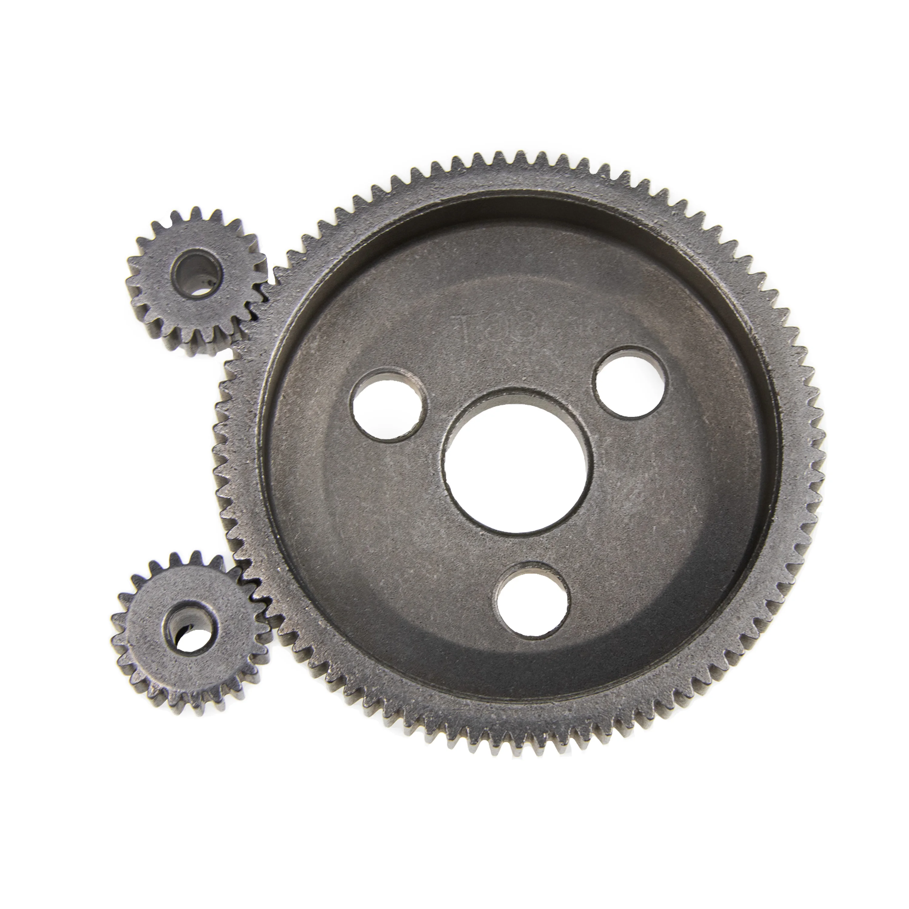 HFLRC Hardened Steel Spur Gear and Pinion Set 48P 86T 90T 19T 21T for Traxxas 2WD Slash Rustler Stampede Torque Speed Tuning