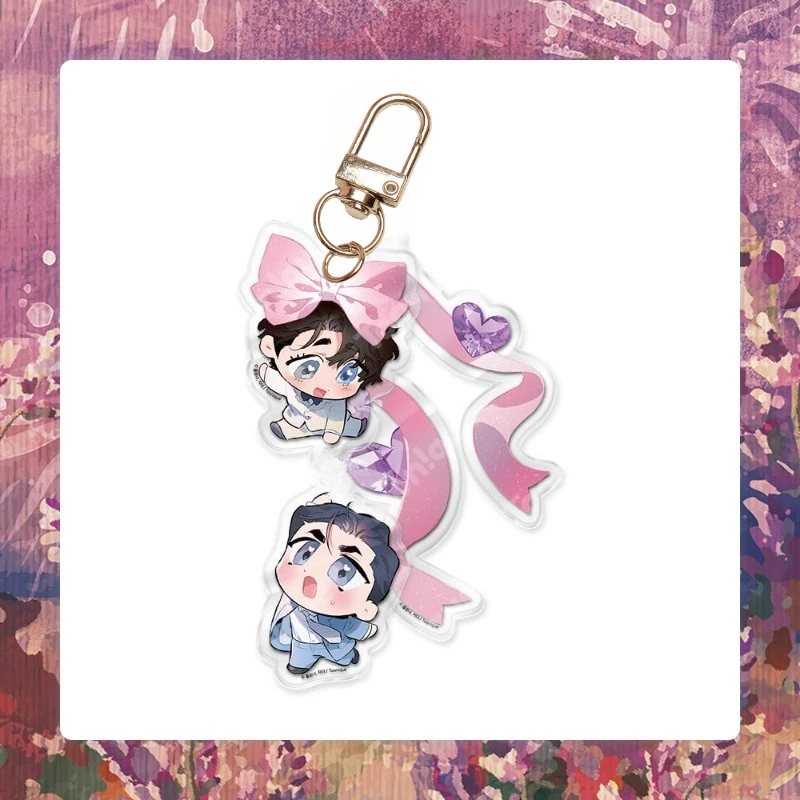 Porte-clés Anime pour femme, porte-clés « Define The Relationship », porte-clés pendentif Karlyle Frost, porte-clés en acrylique Ash Jones, cadeau pour fille