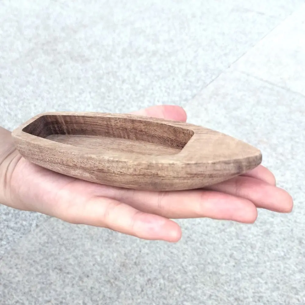 

Natural Wooden Wooden Boat Decor Handcrafts Unfinished Fishing Boat Model Home Statue Small Model Boat Model Ornaments