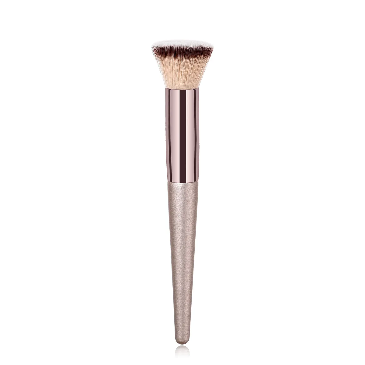 Custom Logo Big Size Single Contour Brush Custom Logo Buffer Blending Make Up Brush For Face Cheekbones Powder Cosmetics Tools