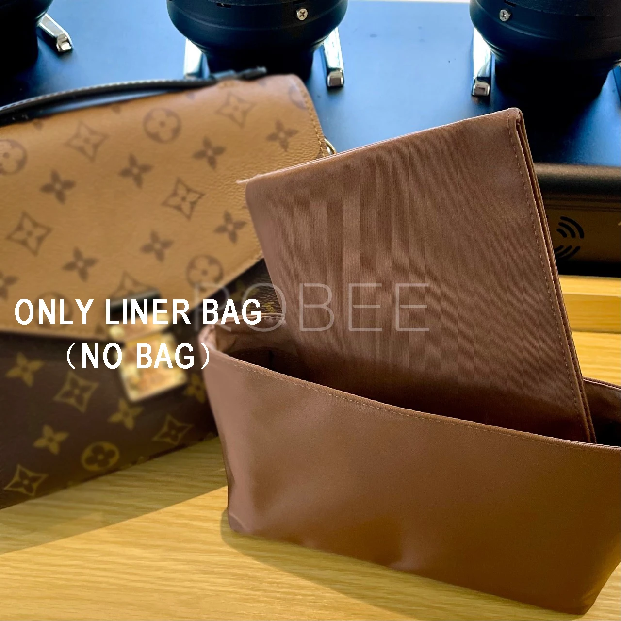 Rose ONLINE For Lv Pochette Metis messenger bag liner nylon waterproof lining for storage