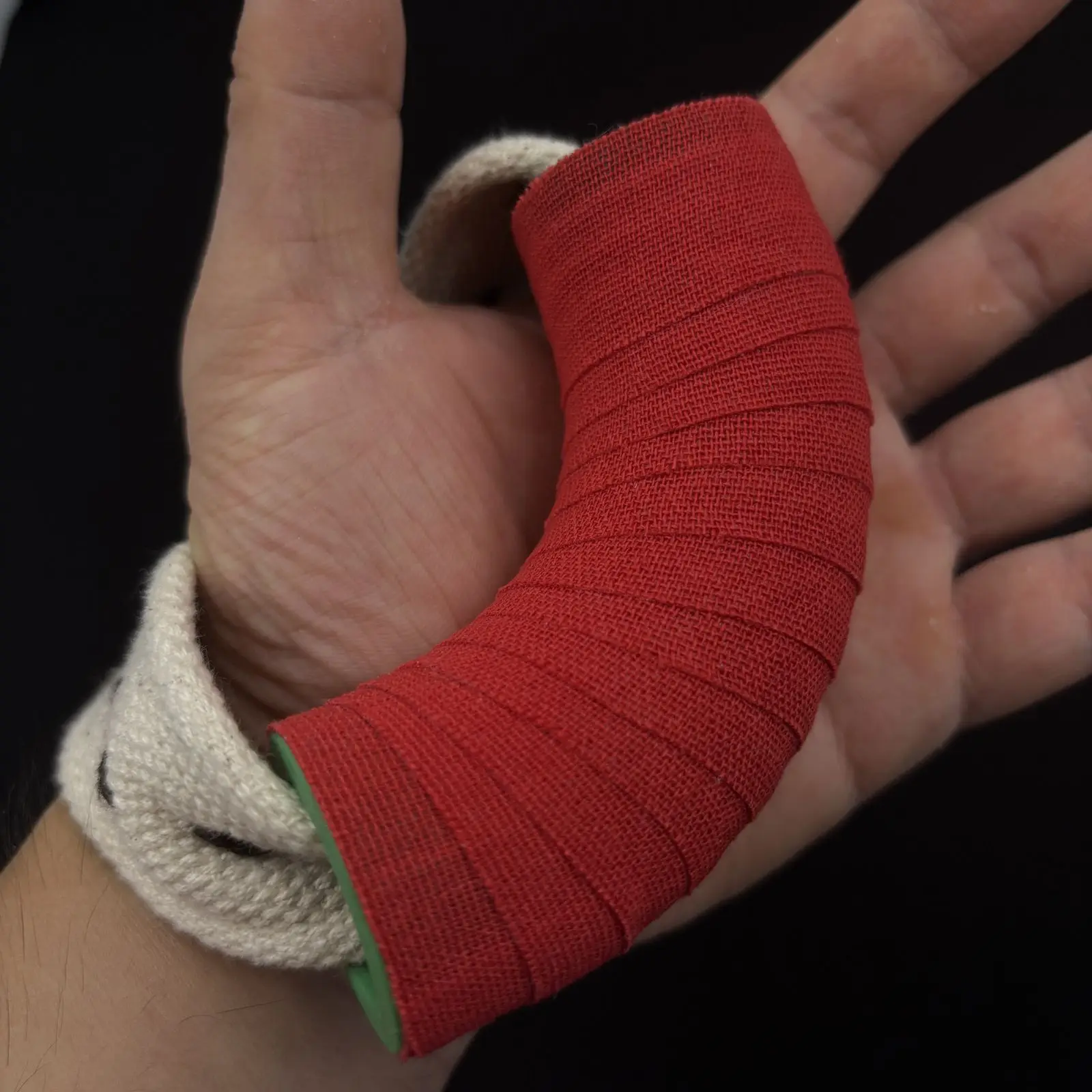 Kingkong-mango de lucha contra el pulgar, correa antideslizante, agarre de mano grande, equipo de lucha, fortalecimiento muscular, 1 Uds.