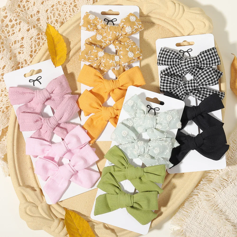 15-sets-lot-60-pcs-319-handtied-fabric-bow-hair-clips-for-children-girls-hairpins-cute-hair-accessories