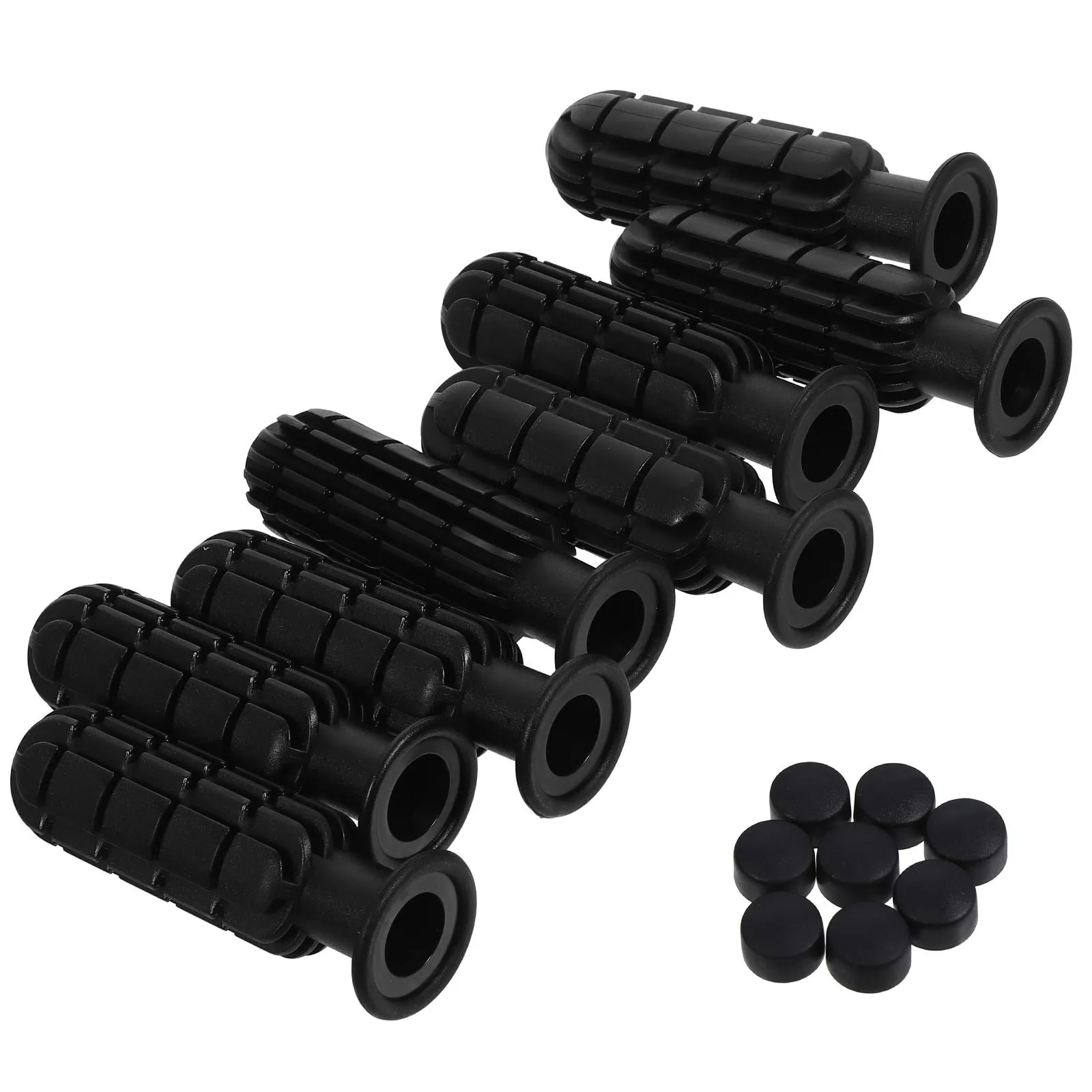 8pcs Foosball Anti-Skid Table Soccer Nonskid Handles Handles Sturdy Pp Replacement Grips For Football Machine Play