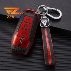 TPU Car Remote Key Case Cover Shell Fob Holder Keychain For Ford Fusion Mondeo Mustang F 150 Explorer Edge 2015 2016 2017 2018