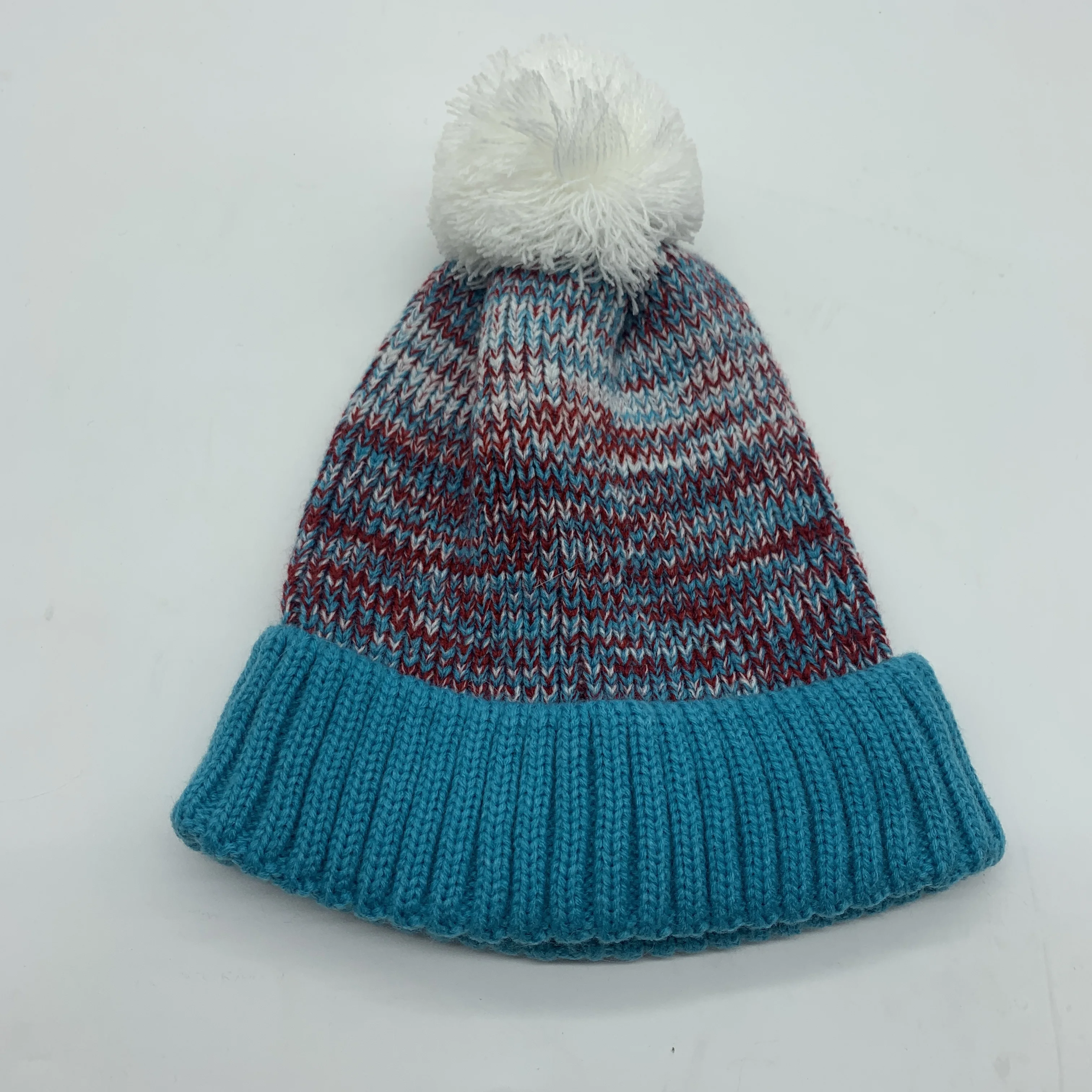 

2022 Children's Autumn And Winter Warm Color Knitted Hat With Thread Ball