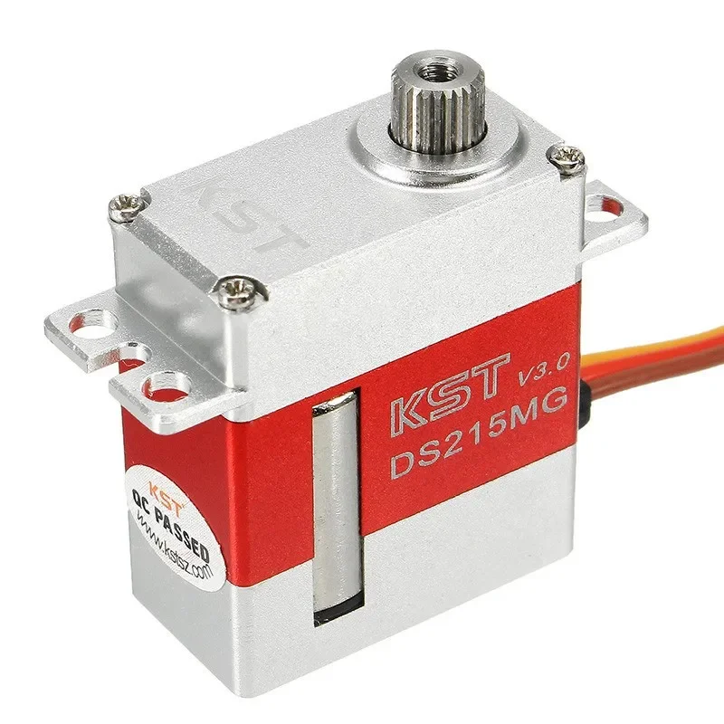 

KST DS215MG Digital V8.0 Version Coreless Swashplate CCPM / Rudder Servo For 380 450 480 500 RC Helicopter