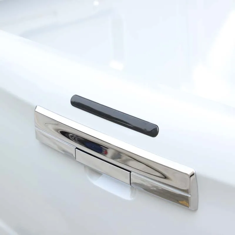 لميتسوبيشي تريتون L200 2019-2023 ABS الأسود سيارة الذيل غطاء خفيف ضوء الفرامل مؤشر واسع الغطاء الواقي الملحقات