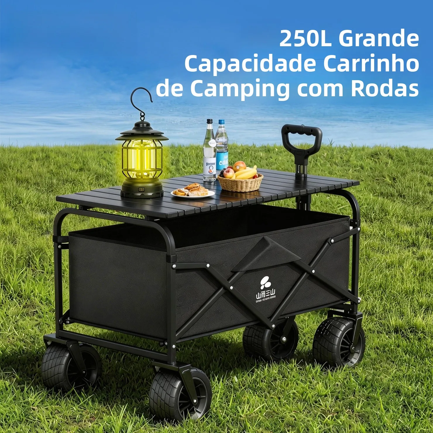 outdoor-camping-trailers-hand-pulled-simple-design-portable-shopping-cart-foldable-campground-trailer-up-tent-handcart