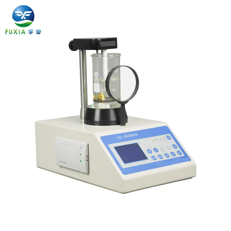 RD-1 Plastic Melting Point Tester Digital Micrometer Dye Drug Crystal Purity Inspection Analyzer