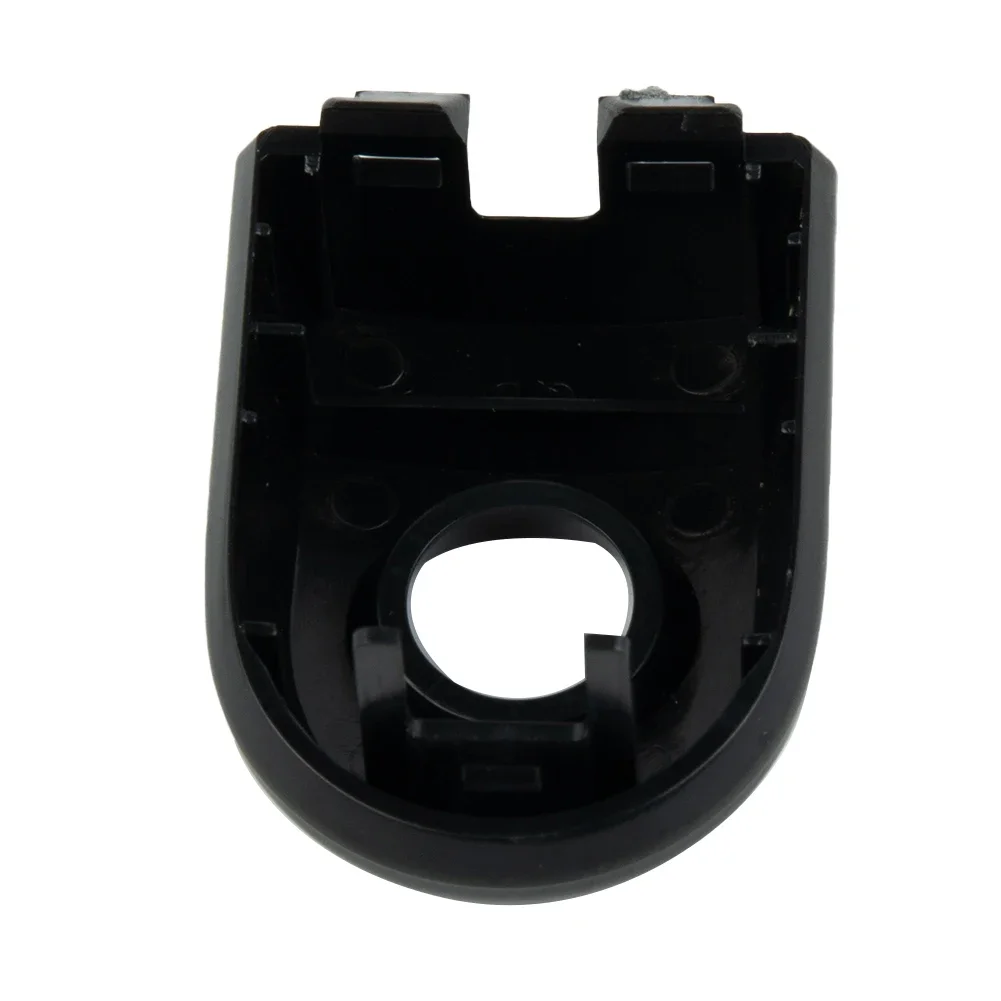 Tapa de manija de puerta delantera izquierda de coche, accesorio de plástico negro para Nissan Tiida Versa 2007-2012, 80644-ZW55B, 1 unidad