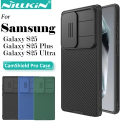 Nillkin for Samsung Galaxy S25 Ultra S25+ S25 Plus CamShield Pro Case with Slide Camera Cover Protector