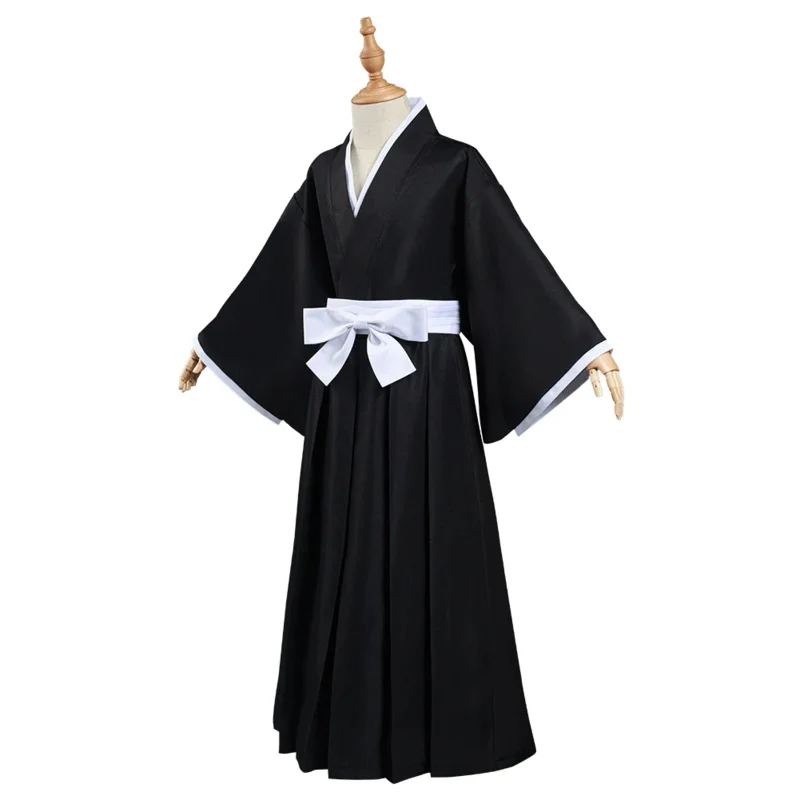 Adulto bambini bambino candeggina Kurosaki ichigo/Kuchiki Rukia/Hitsugaya Toushirou Diepa Costume Cosplay Kimono Halloween Carnival Suit