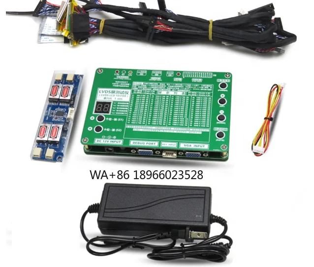 

6th Generation Laptop TV LCD Test Tools LCD Panel Tester Support with 7-84 W/LVDS Interface Cable