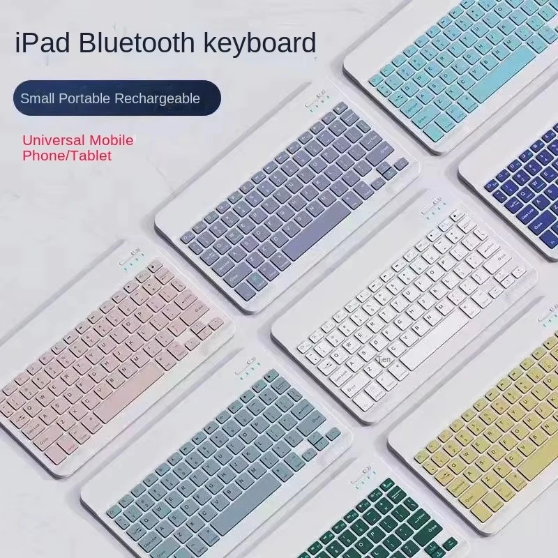 

Bluetooth Wireless Keyboard Mini Keyboard For Laptop Tablet Phone ipad Rechargeable Gaming Keyboard For Android iOS Windows