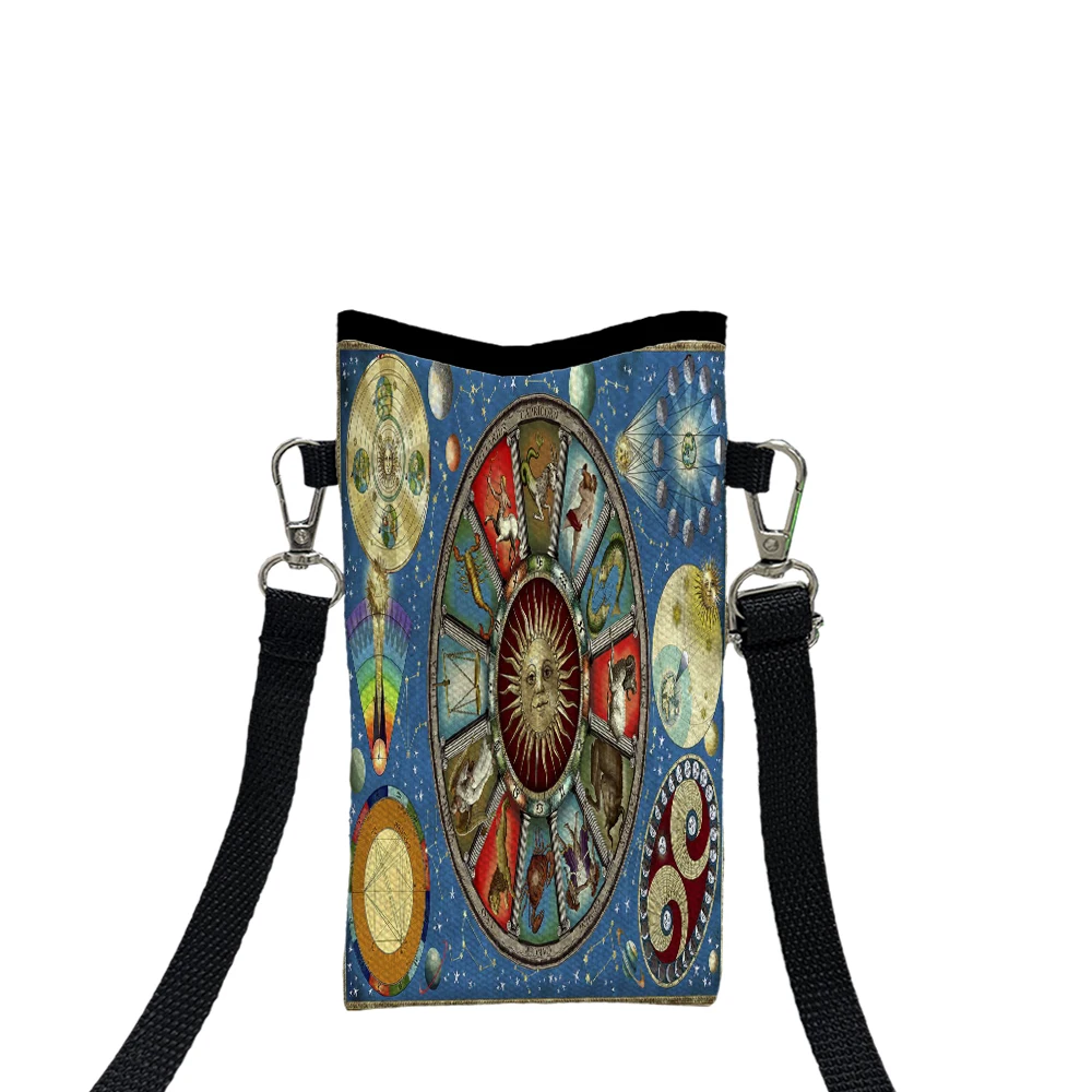 

Zodiac Colour Fashion Mobile Phone Bag Multifunctional Crossbody Phone Bag Adjustable Strap Shoulder Bag for Women10.7
