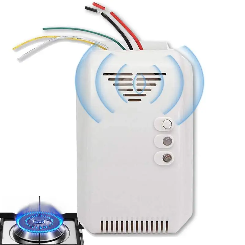 12V Gasdetektor Sensor Alarm Propan Butan e LPG Erdmotor Erdgas LN G Leckage Alarm Anhänger RV Leckdetektor Alarm