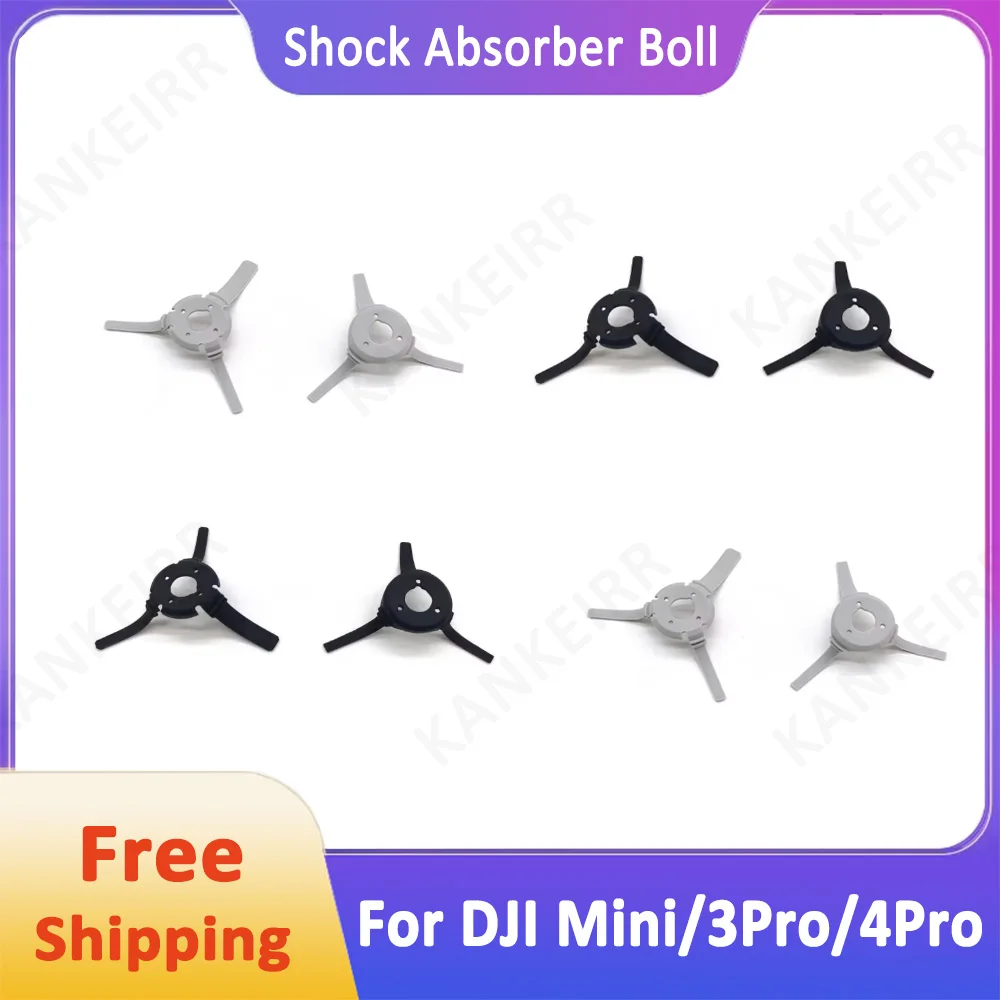 1-10 pares de parachoques de goma de cardán originales para DJI Mini 3/3 Pro/4 Pro, almohadilla de amortiguación izquierda y derecha, bola de amortiguación, piezas de reparación de drones