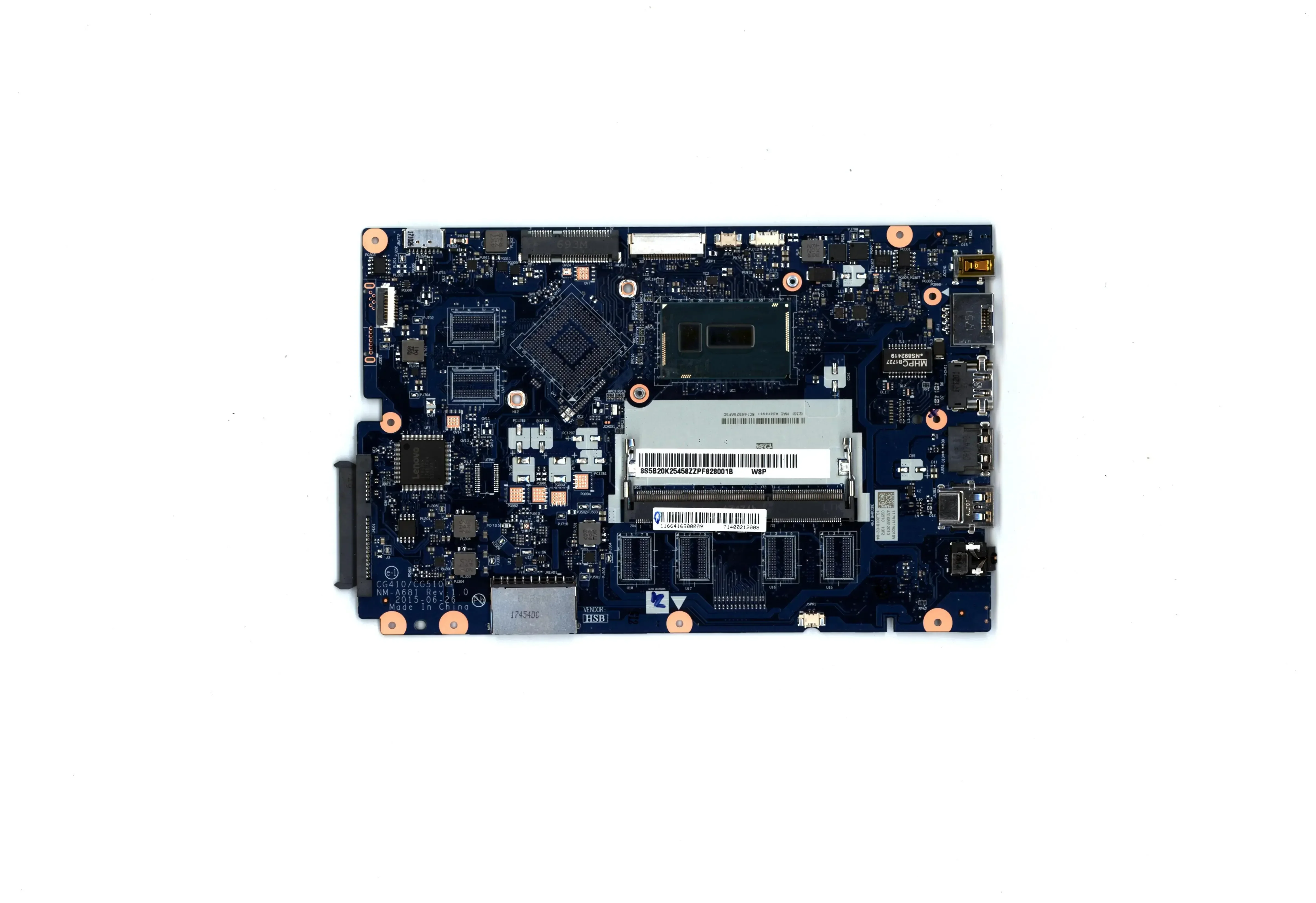 NM-A681 Motherboard I5-4288U I5-5200U CPU for Lenovo Ideapad 100-15IBD 100 15IBD B50-50 CG410/CG510 Laptop Mainboard