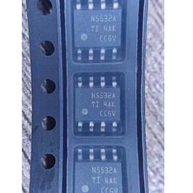 

50 Pieces of Brand New Original Ne5532Adr with Marking N5532A Soic-8 Dual Low-Noise Operational Amplifier Chips