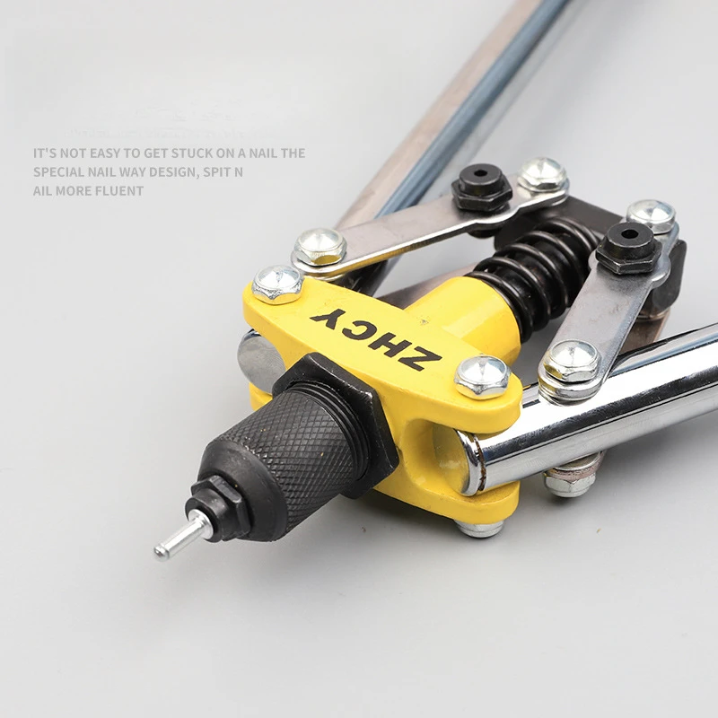 Manual Double Handle Core Pulling Rivet Gun Labor-saving Tool Hardware High-quality Alloy Labor-saving Non Jamming Nails