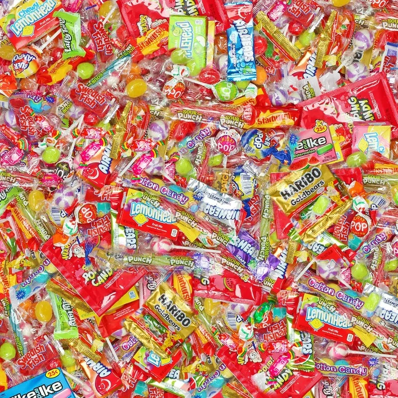 Halloween BULK Candy - 12 Pounds - Huge Parade Candy Assortment - Bulk Candy Individually Wrapped For Schools, Offices