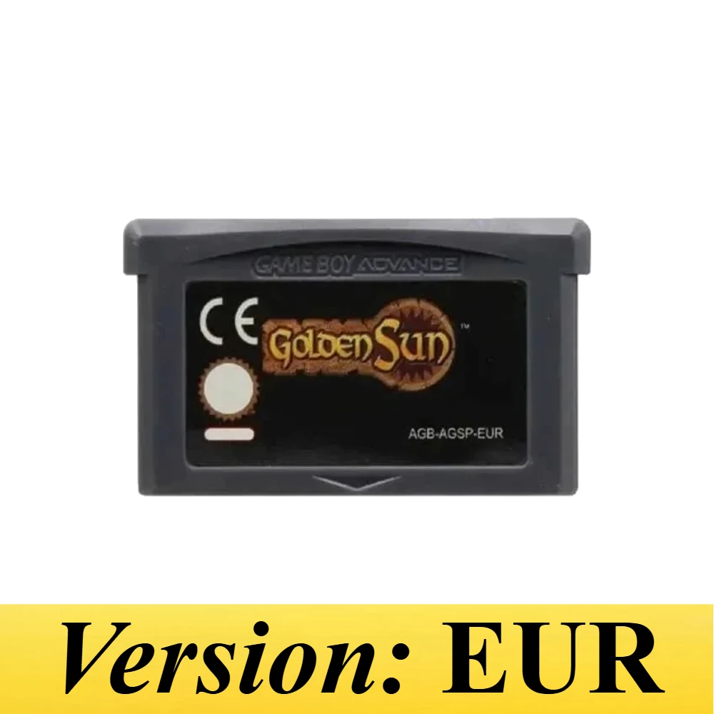 USA/EUR Golden Sun: The Lost Age GBA Game Cartridge 4 Stijlen Advance GBA SP DS Klassieke JRPG Retro Videogame Collectie Cadeau