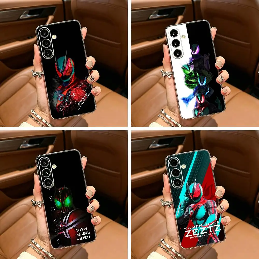 

K-Kamen R-Rider ZeztzS Clear Soft Silicone Phone Case for Samsung Galaxy A71, A70, A52, A51, A40, A30