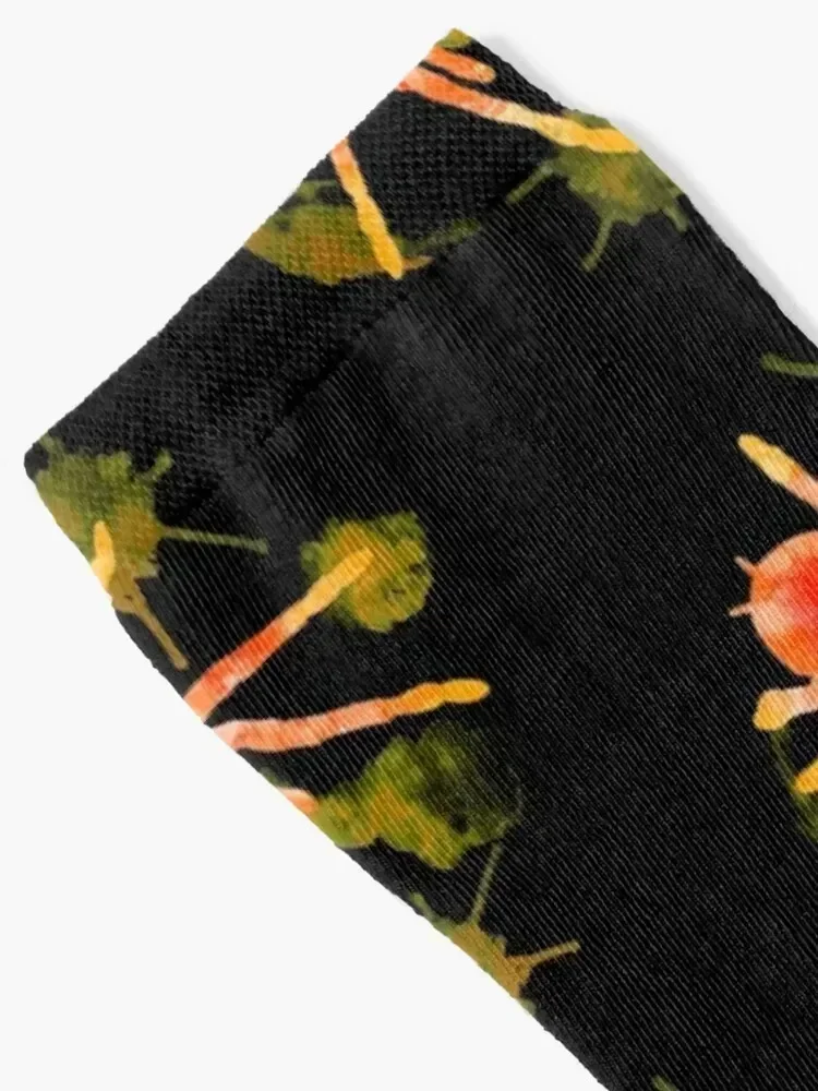 Spider Watercolor Lava Socks Christmas professional running hiking Children's Men Socks Luxury Brand Women's
