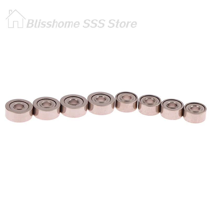 【S】12pcs Mini 4WD Bearings Retrofit Parts 520/620/830 Bearing For S2 MA Yang Kai War Dragon 4WD Chassis/ Guide Wheel/ Gear