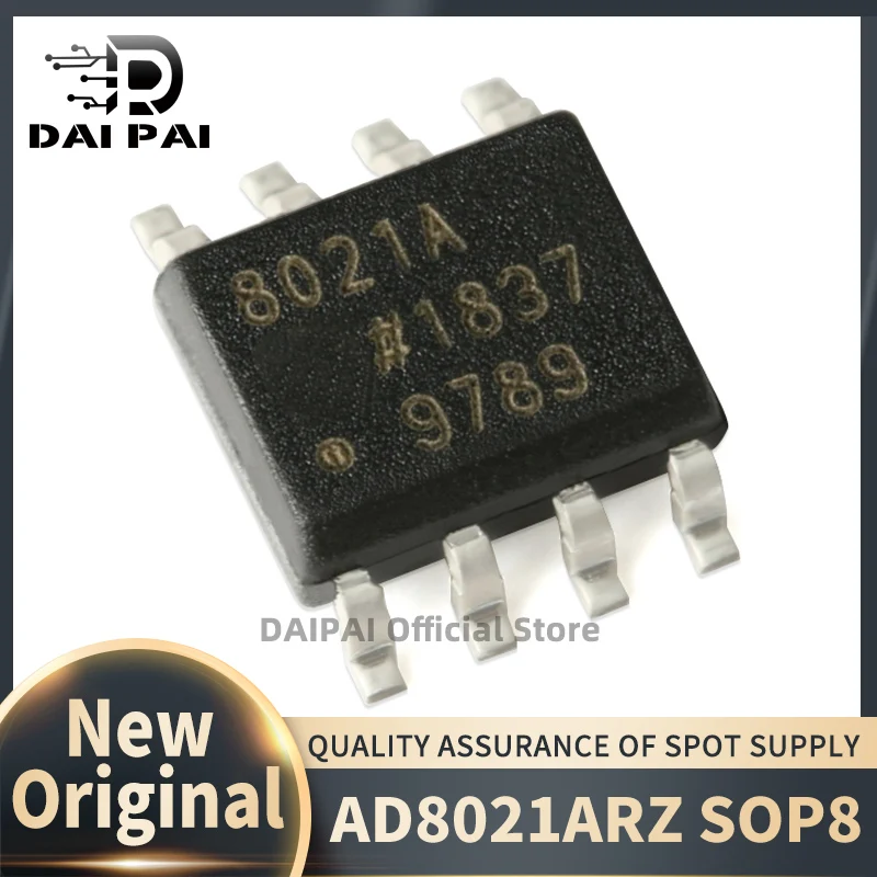 (10piece)100% New original  AD8021ARZ AD8021AR AD8021 AD8021ARZ-REEL7 SOP-8 Amplifier IC Chip