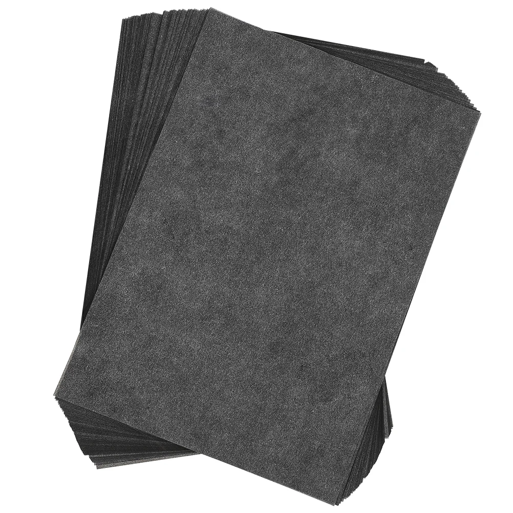 50 Pcs Graphite Carbon Paper Copy for Tracing Fabric Single Sided Transfer Drawing