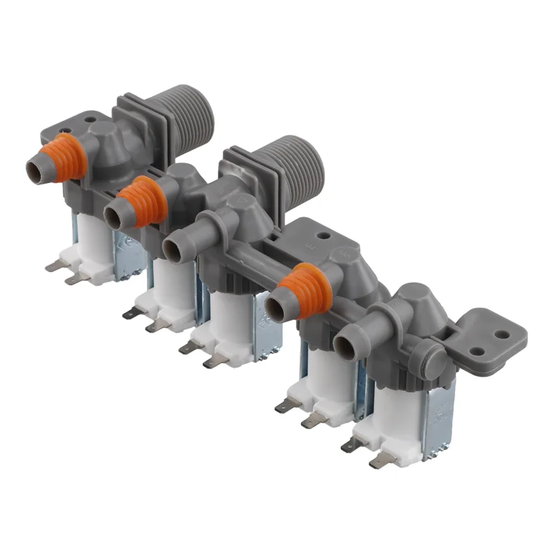 

BAAJ-5221EA1008A WH13X10017 Впускной клапан воды шайбы для стиральной машины GE WPGT9150H0MG, WPGT9150H0WW, WPGT9350C0PL, WPGT9350C0WW