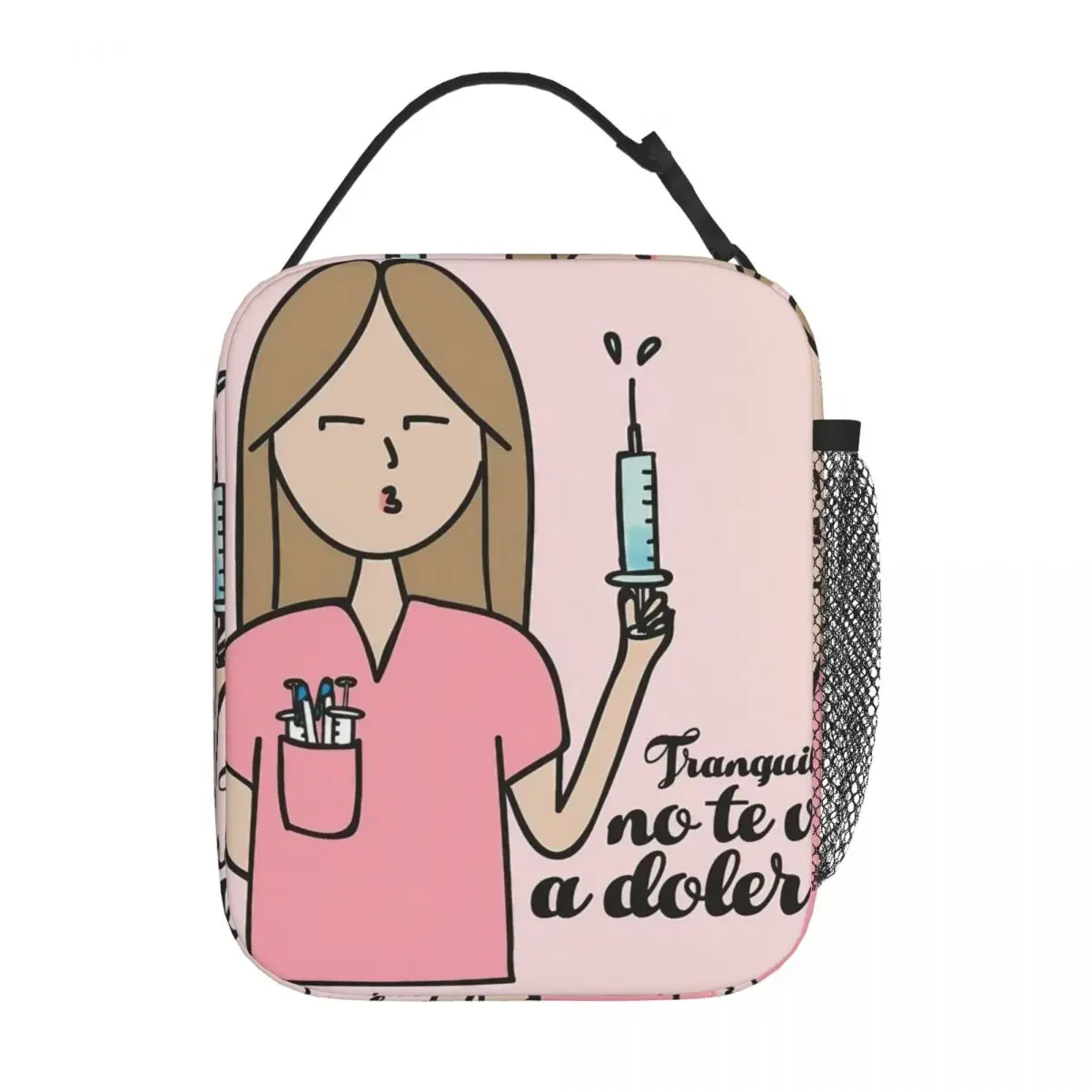 

Забавные медсестры Мультяшные Изолированные сумки для обеда, сумка для еды, портативная Термосумка для путешествий