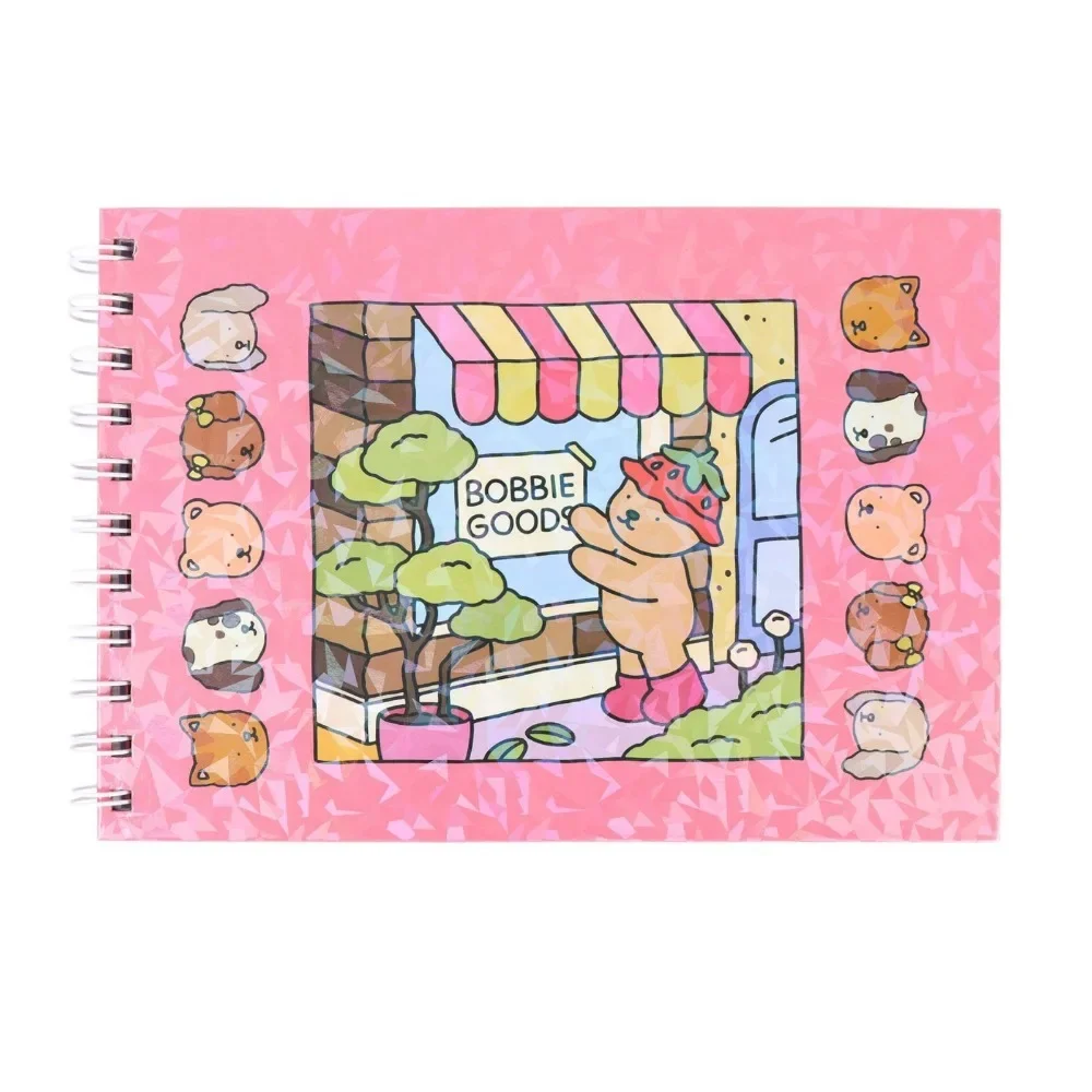 Nouveau dessin animé mignon Bobbie marchandises livre de coloriage bobine mignonne école étudiant dessin animé livre de coloriage livre de dessin