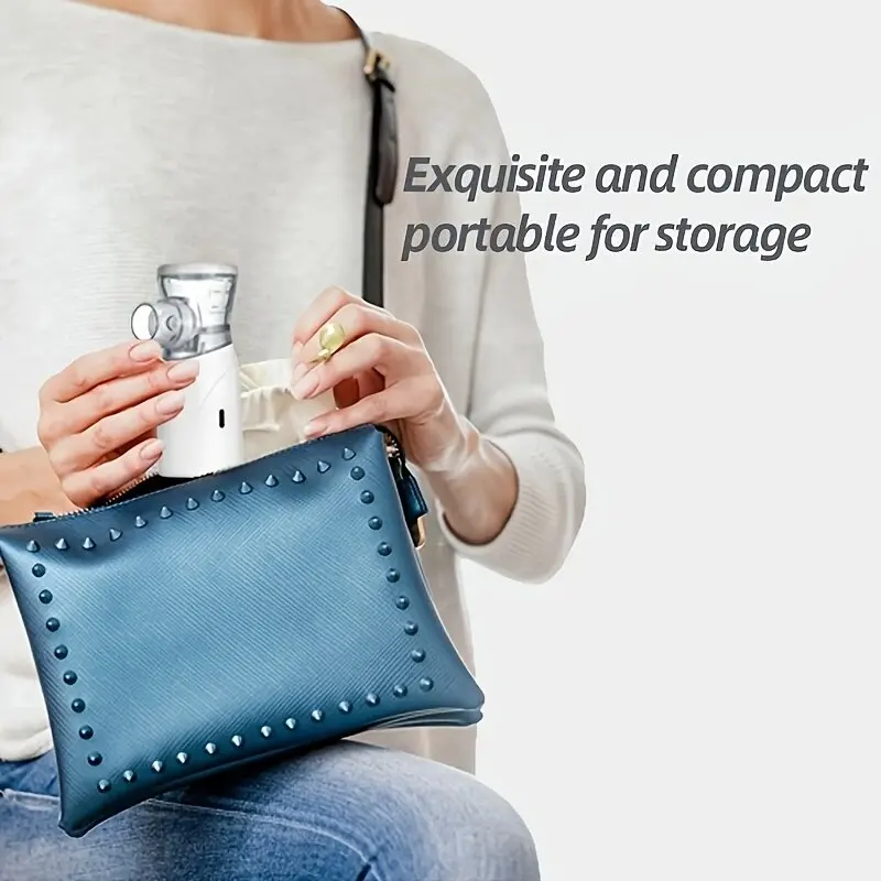 مرطب هواء محمول بشحن USB للمكتب الذكي، مرطب هواء فائق الصمت مع مخرج ضباب للمنزل والمكتب والسفر #4