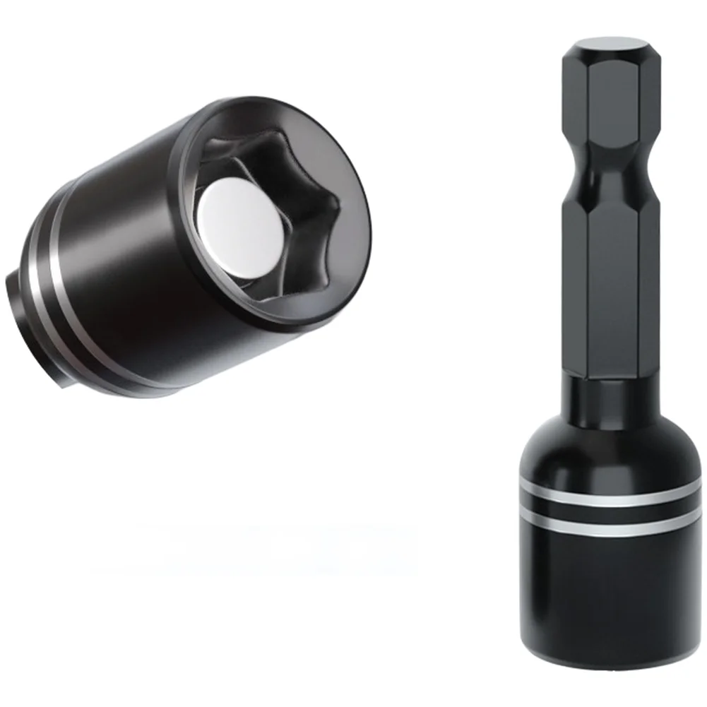 S2 Alloy Steel Magnetic Hex Socket Bits For Power Drill Anti Rust Screwdriver Nut Driver Hand Tools 8mm 10mm