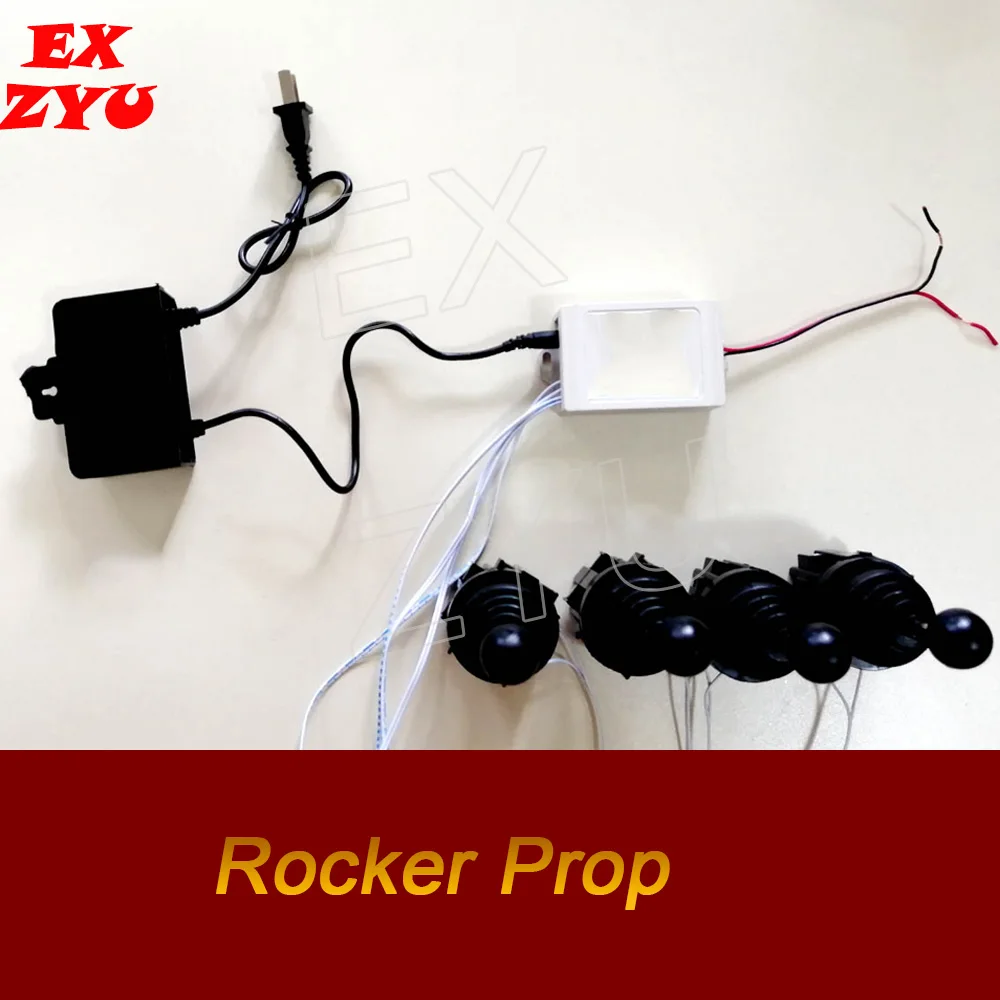 

EXZYU Rocker Prop Real Life Escape Room Rock All the Rockers in Correct Sequence in Correct positions to unlock the chamber room