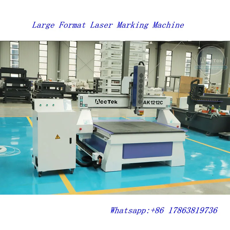 

Large Format 50W Fiber Laser Marking Machine With Desk For Big Size Marker For Metal And Non-metal Materials CO2 Laser Marker