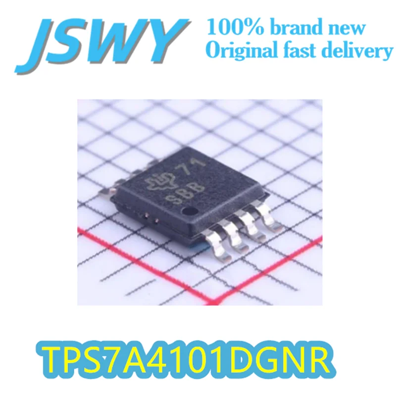 

(10/50 pieces) TPS7A4101DGNR TPS7A4101 Silkscreen SBB MSOP-8 High Voltage Linear Regulator (LDO) Chip Original Authentic Fast De