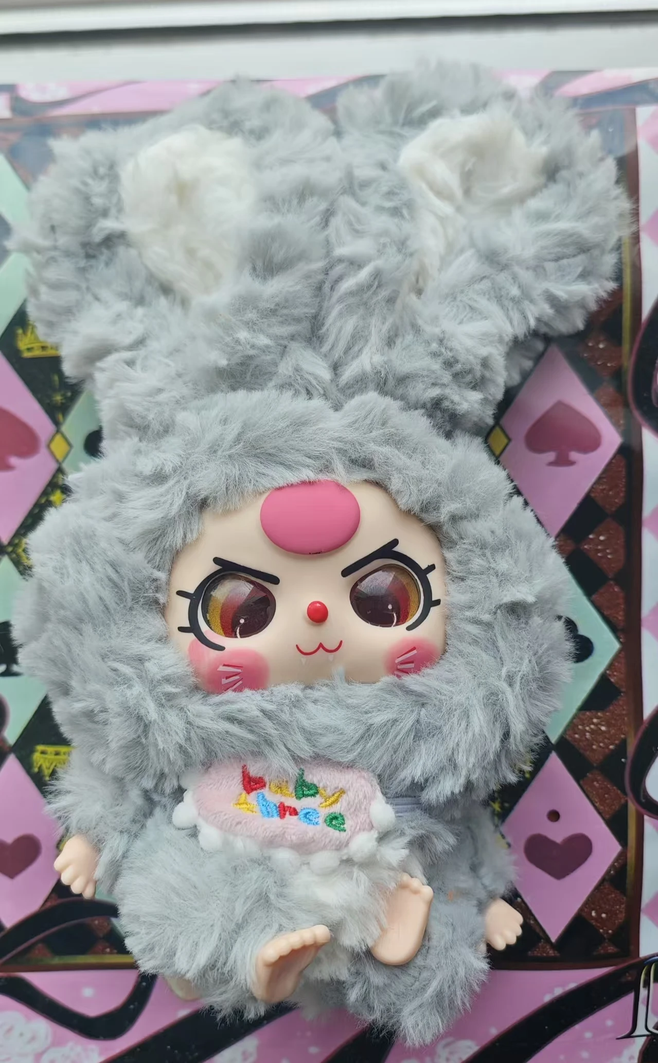 ! *! 매력적인 트렌디한 봉제 인형 키체인, 창의적인 블라인드 박스 인형, 축제 선물 및 귀여운 장식에 적합