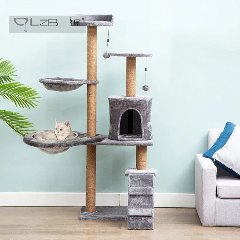 New Cat Climbing Frame Replacement Hammock Warm Cozy Plush Kitten Basket Nest Cat Climbing Frame Accessories Cat Frame Soft Nest