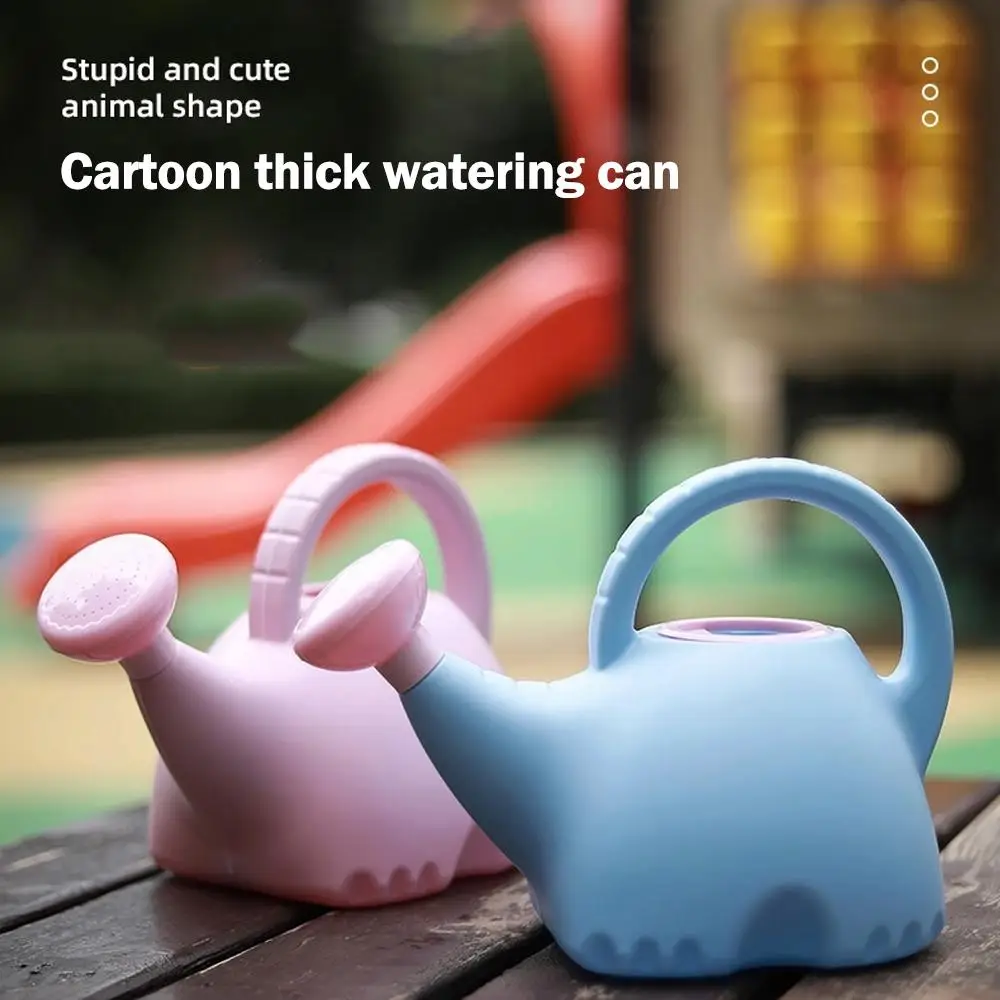 

1.5L Cartoon Elephant Thick Watering Can For Plants Kid Toys Hand Watering Can Watering Spray Can Gardening Irrigation