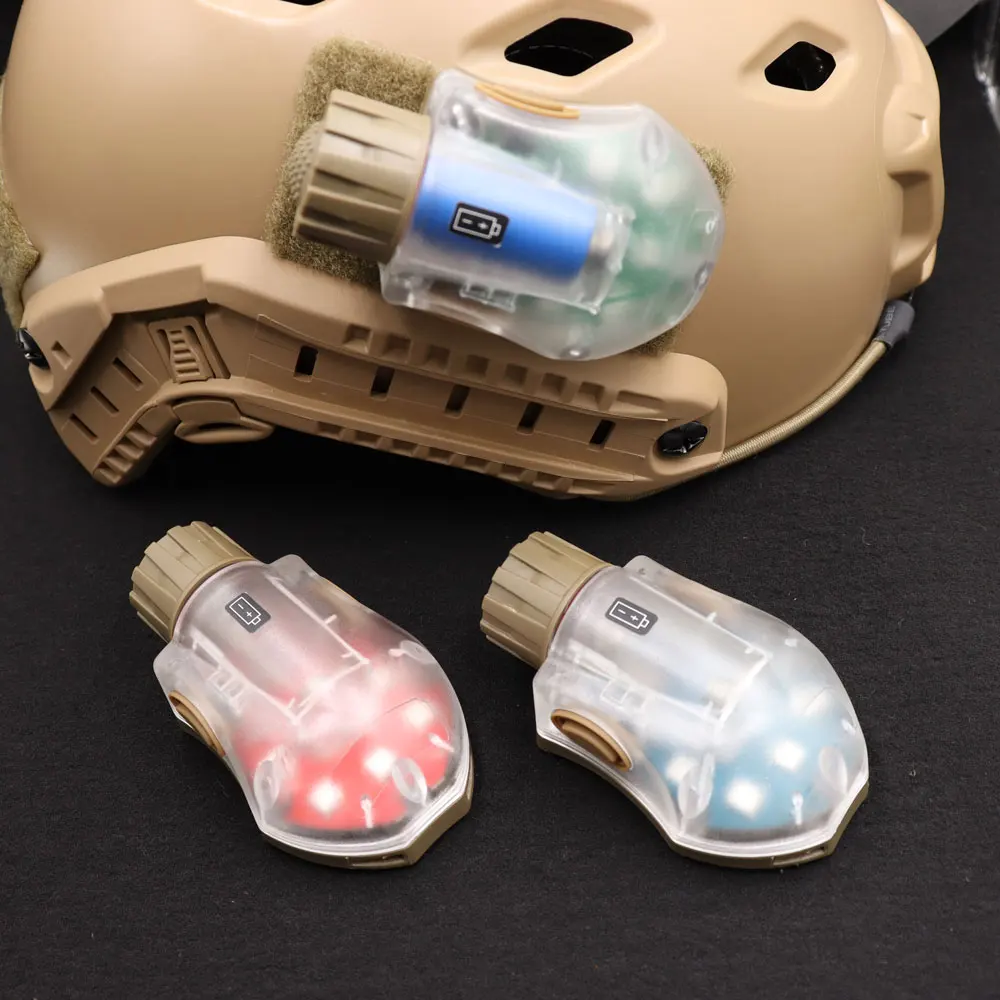 m-カタツムリライト-ir-識別サバイバルシグナルライト戦術点滅ヘルメットライト屋外キャンプ緊急ランプ