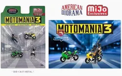 American Diorama 1:64 Motormania 3 Collection of alloy figure car decoration gift