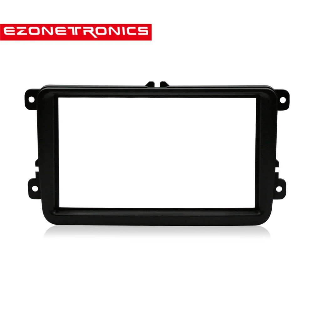 Car DVD-frame For VOLKSWAGEN JETTA CADDY TOUREG CAR STEREO RADIO DASH INSTALLATION MOUNT BEZEL TRIM KIT FASCIA FACIA 2DIN radio